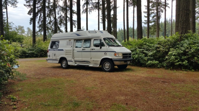 My 1996 Class B Freedom Wide Leisure Travel can go anywhere. 